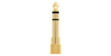QED Connect Adaptateur Jack 3,5 femelle vers 6,35 mâle (photo supp. n°2)
