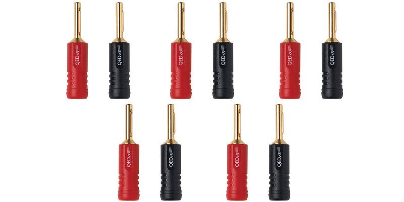 QED Banane Screwloc 1885  (lot de 10 : 5 rouges / 5 n