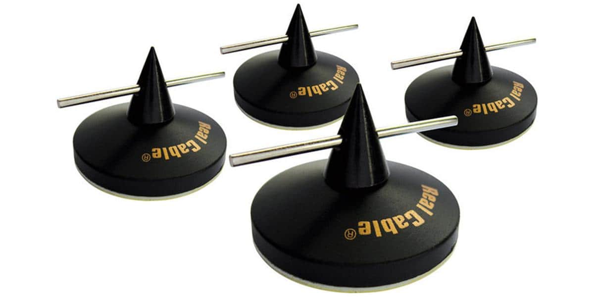Real Cable C880A Noir lot de 4