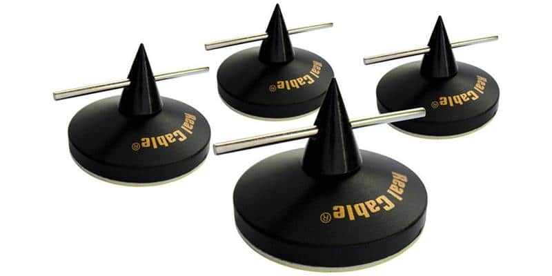 Real Cable C880A Noir lot de 4