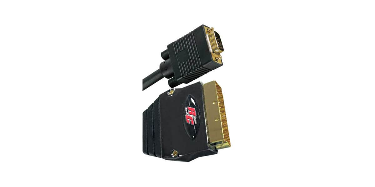 Real Cable Péritel vers VGA Sub DB 15 (10 m)
