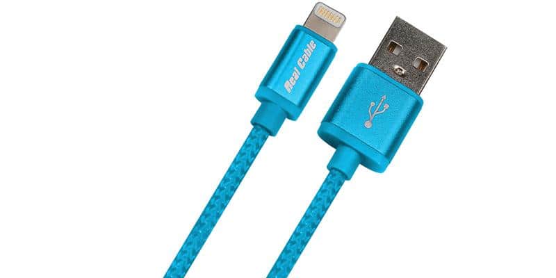 Real Cable iPlug Light Bleu (1 m)
