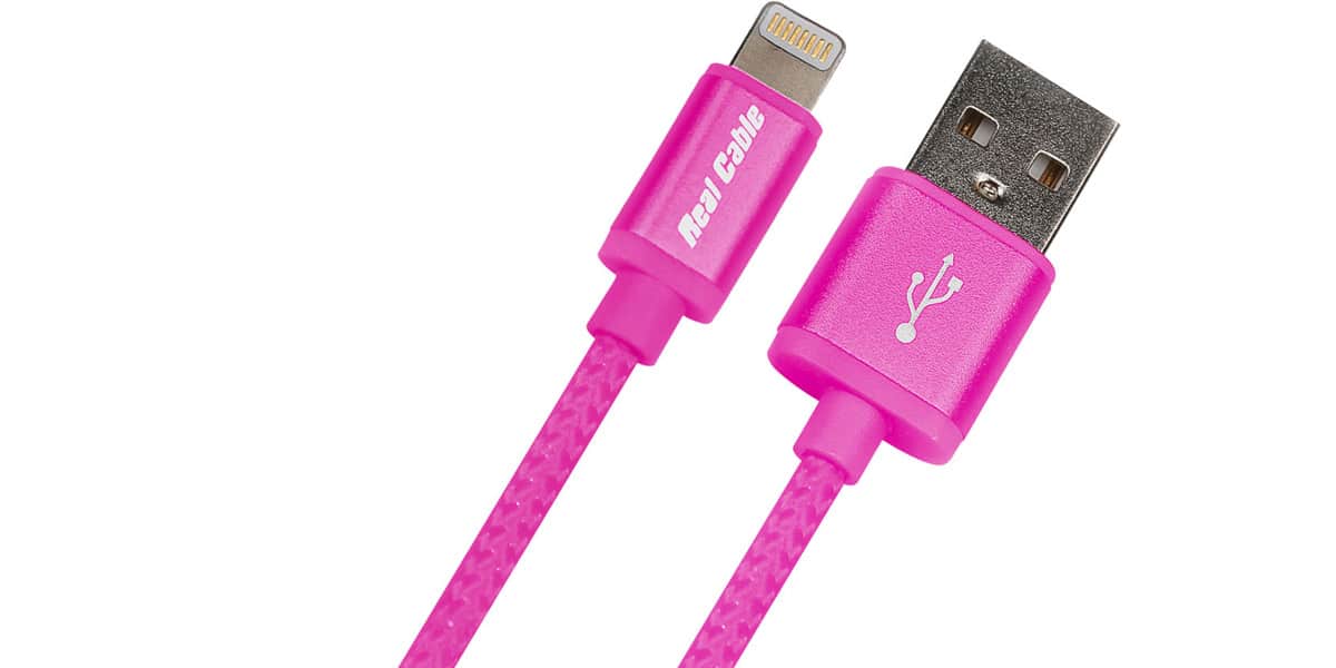 Real Cable iPlug Light Rose (1 m)