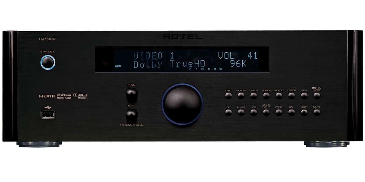Rotel RSP1572 Noir Amplis homecinéma sur EasyLounge