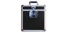 Rock on Wall Flight Case 25LP Noir