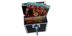 Rock on Wall Flight Case 25LP Noir