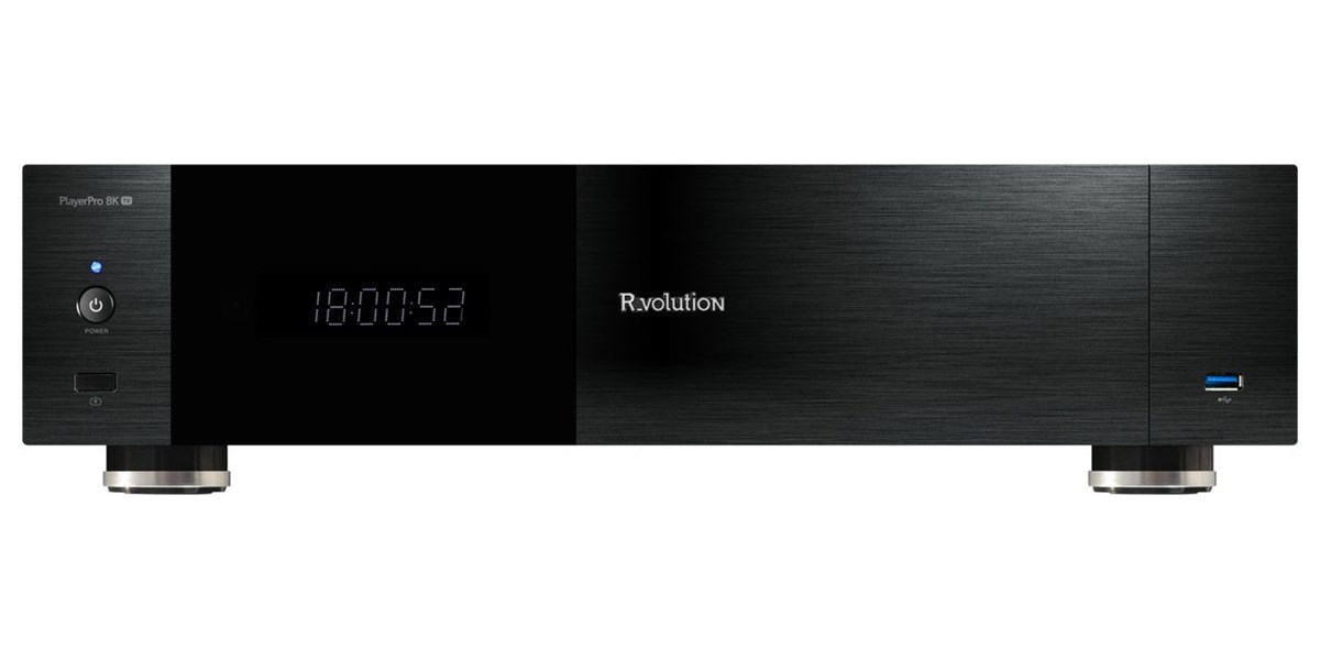 R_volution Player Pro 8K TV