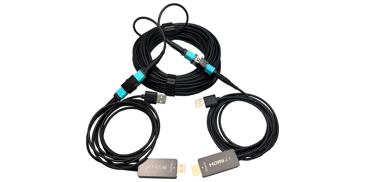 Real Cable HDMI Optique MPO 8K (30 m)