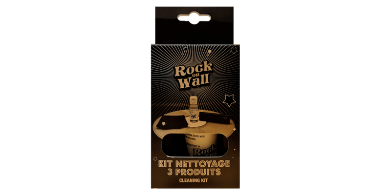 Rock on Wall Kit de nettoyage 3 produits Disque Vinyle