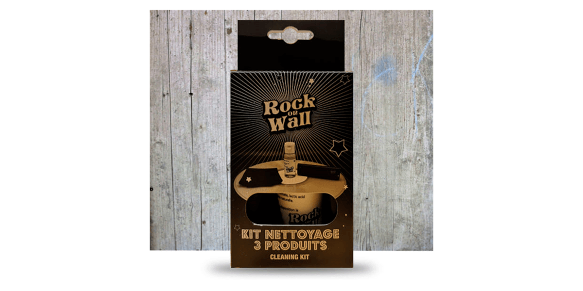 Rock on wall Kit de nettoyage 3 produits Disque Vinyle