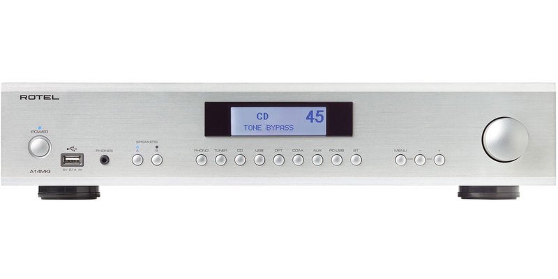 Rotel A-14 MKII Silver