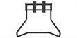 RSeat Support écran RS Stand S3 Noir