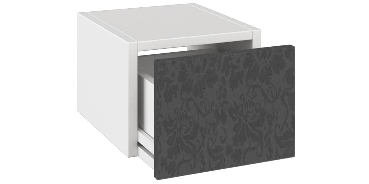 Schnepel Tiroir Floral Gris