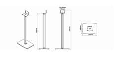 SoundXtra Floor Stand ST10 Noir