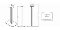SoundXtra Floor Stand ST20 Blanc