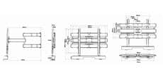 SoundXtra TV Mount ST300CM Noir