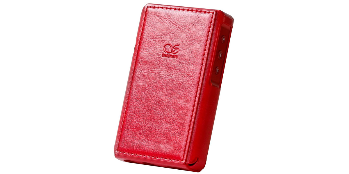 Shanling Housse Simili Cuir Rouge pour Shanling M5s