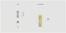 Slamp Lampe à poser Bach Blanc S