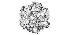 Slamp Applique Clizia Médium Noir
