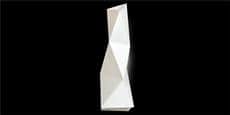 Slamp Lampe à poser Diamond Blanc M par Slamp