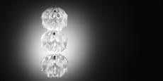 Slamp Suspension Flora Triple Blanc