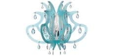 Slamp Applique Murale Medusa Bleu