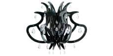 Slamp Applique Murale Medusa Noir