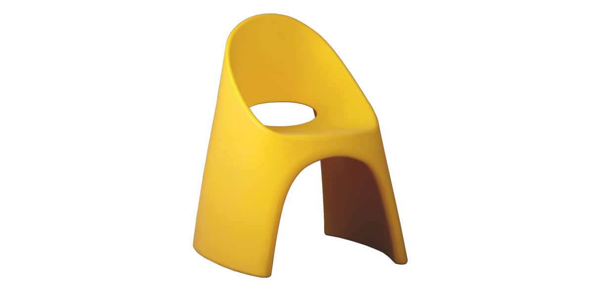 Slide Chaise Amélie Jaune