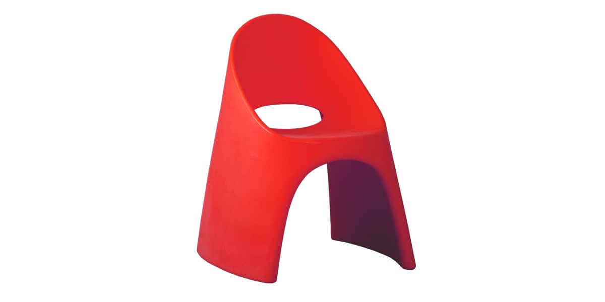 Slide Chaise Amélie Rouge