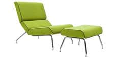 Softline Fauteuil et Repose-Pieds Milo