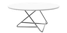 Softline Tribeca G Blanc et Chromé
