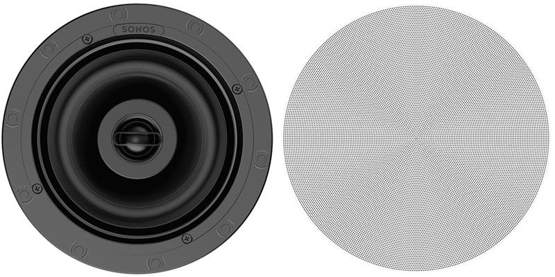Sonos Architectural In Ceiling Sonance Blanc