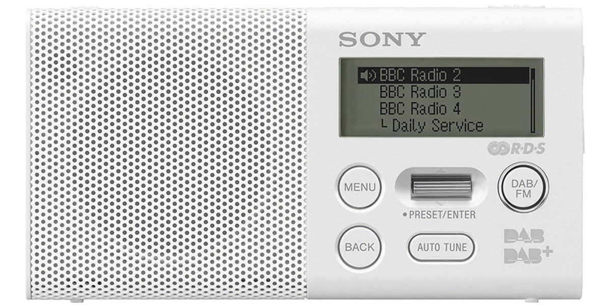 Sony XDR-P1DB Blanc