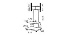 Spectral Tray PX601 Argent