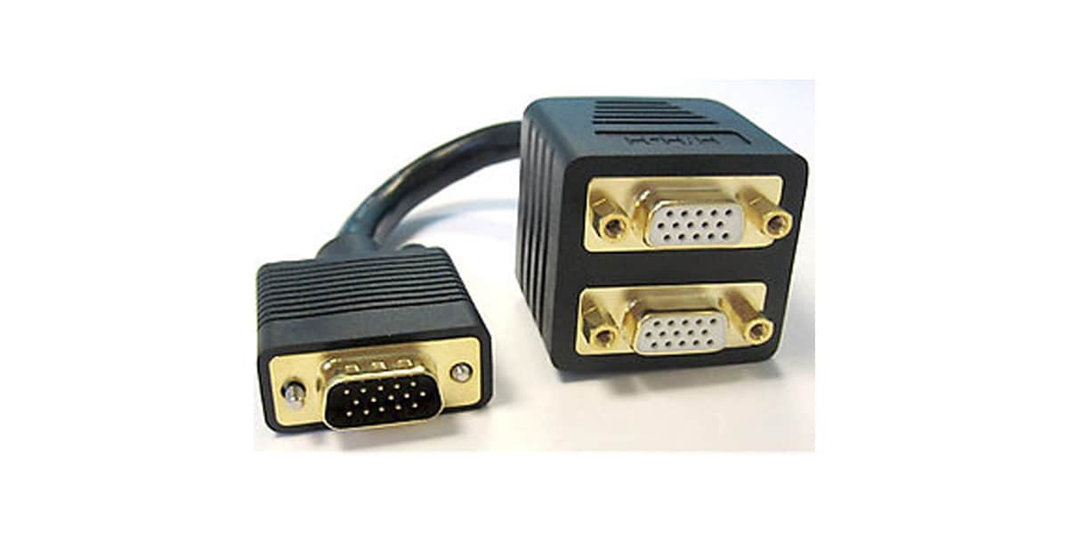 EasyLounge Splitter VGA mâle / 2 x VGA femelles