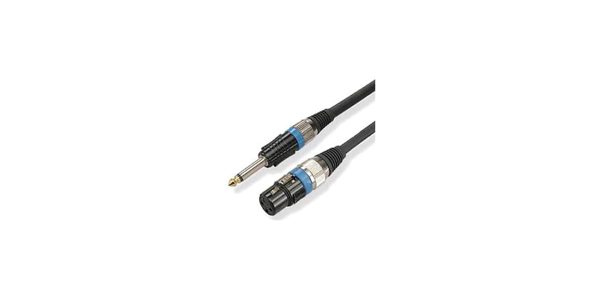 EasyLounge XLR femelle / Jack 6,35 mm mono mâle (10 m)