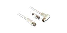 EasyLounge 9,52 mm mâle / femelle coudé + adaptateur m/m (3