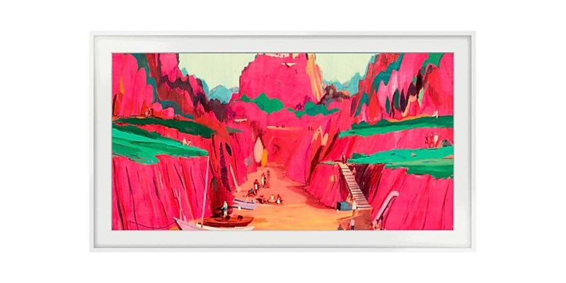 Samsung The Frame Cadre 75" Blanc (2025)
