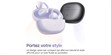 Shokz OpenDots Air Lilas (photo supp. n°1)
