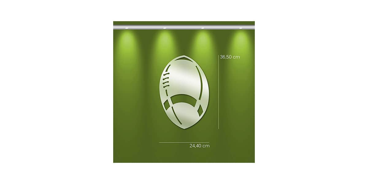 Tendance Miroir Ballon de Rugby S