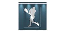 Tendance Miroir Joueur de Tennis L