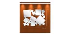 Tendance Miroir Carrés Multiples L