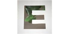 Tendance Miroir Lettre E Small