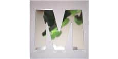 Tendance Miroir Lettre M Small