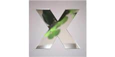 Tendance Miroir Lettre X Small