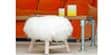 Fab Design Stool Bas Poils Courts Blanc (photo supp. n°1)