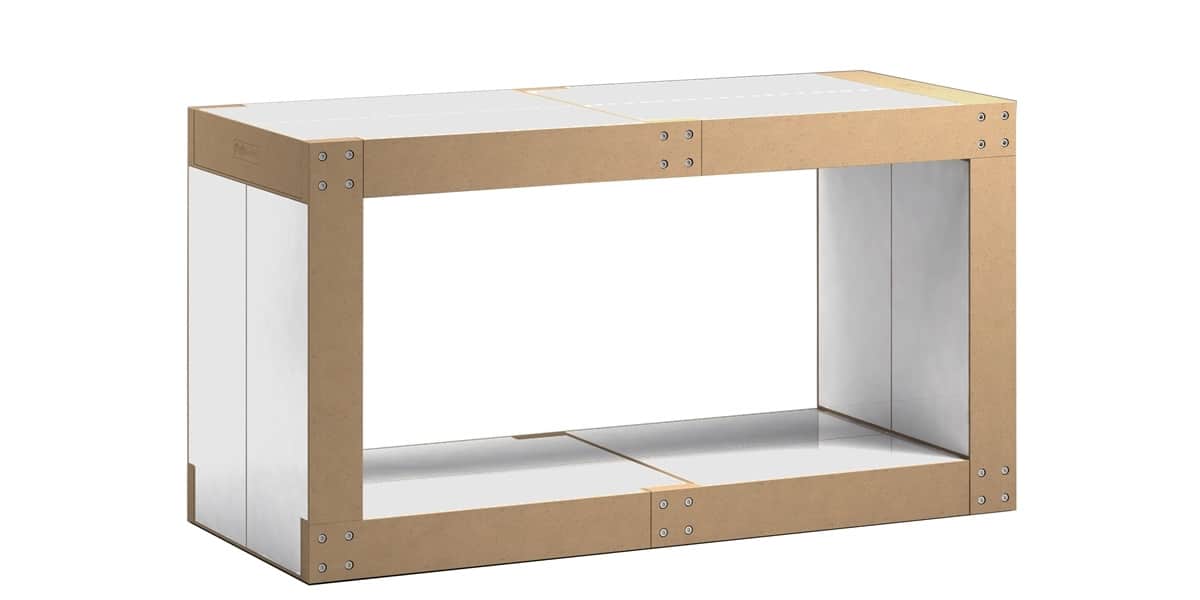 Fabulem Table Basse Modulable Blanche