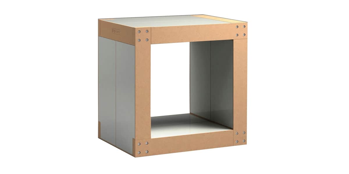 Fabulem Table d'Appoint Modulable Gris