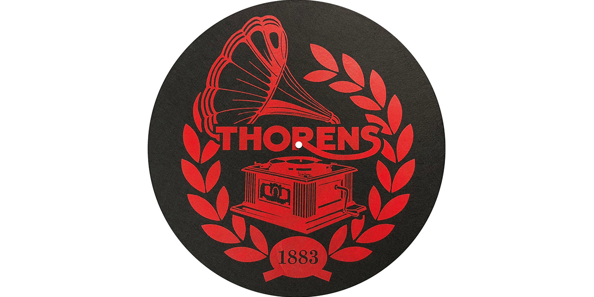 Thorens Feutrine 1883 Noir et Rouge