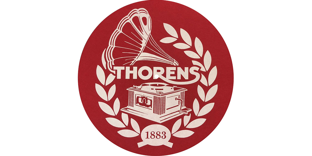 Thorens Feutrine 1883 Rouge et Blanc